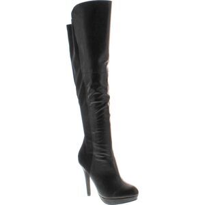 Delicious Venga Black Womens boots 8 NEW